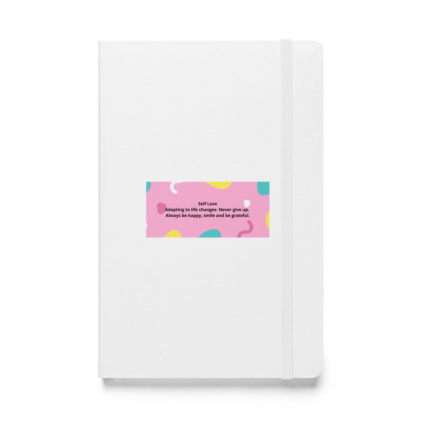 Hardcover bound notebook