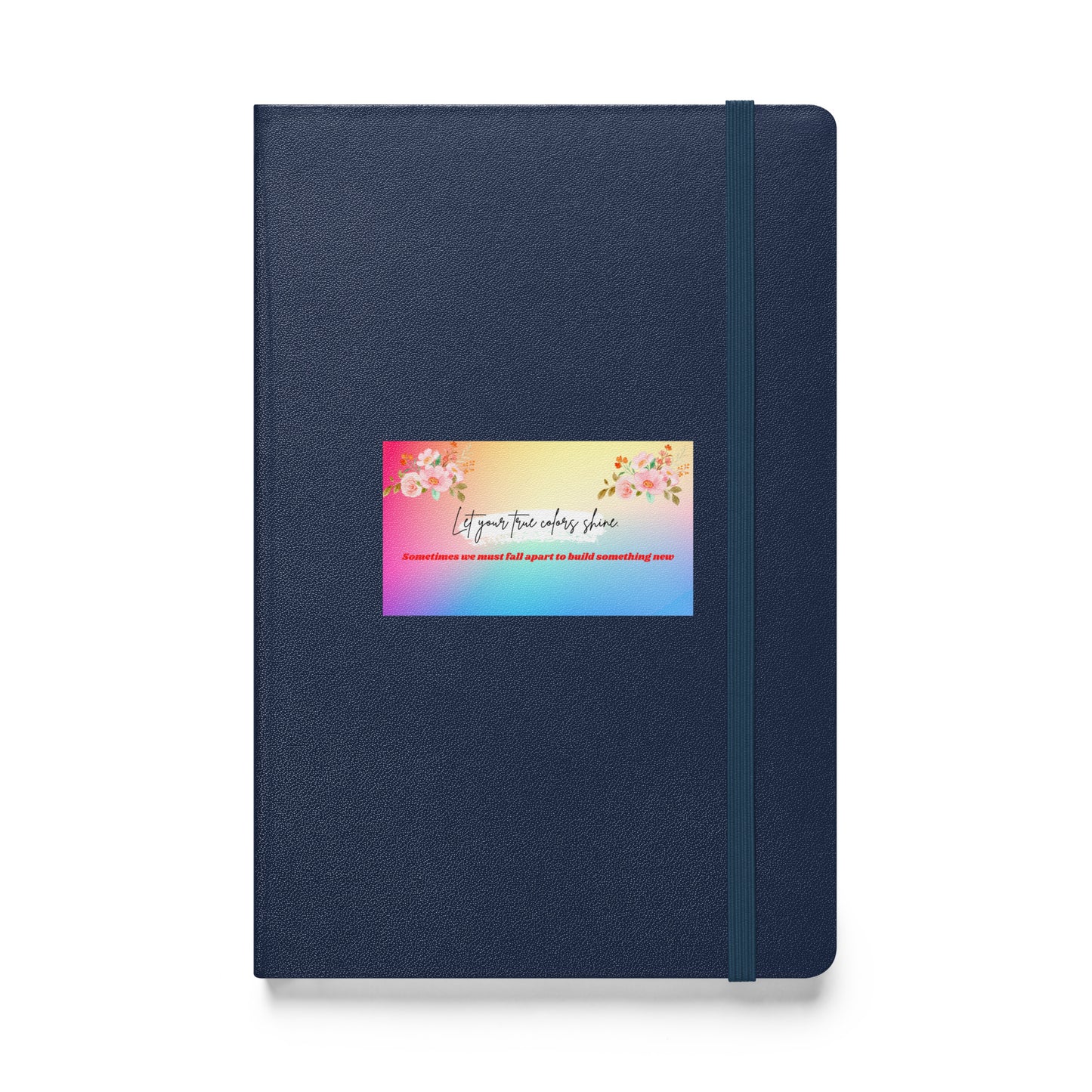 Hardcover bound notebook