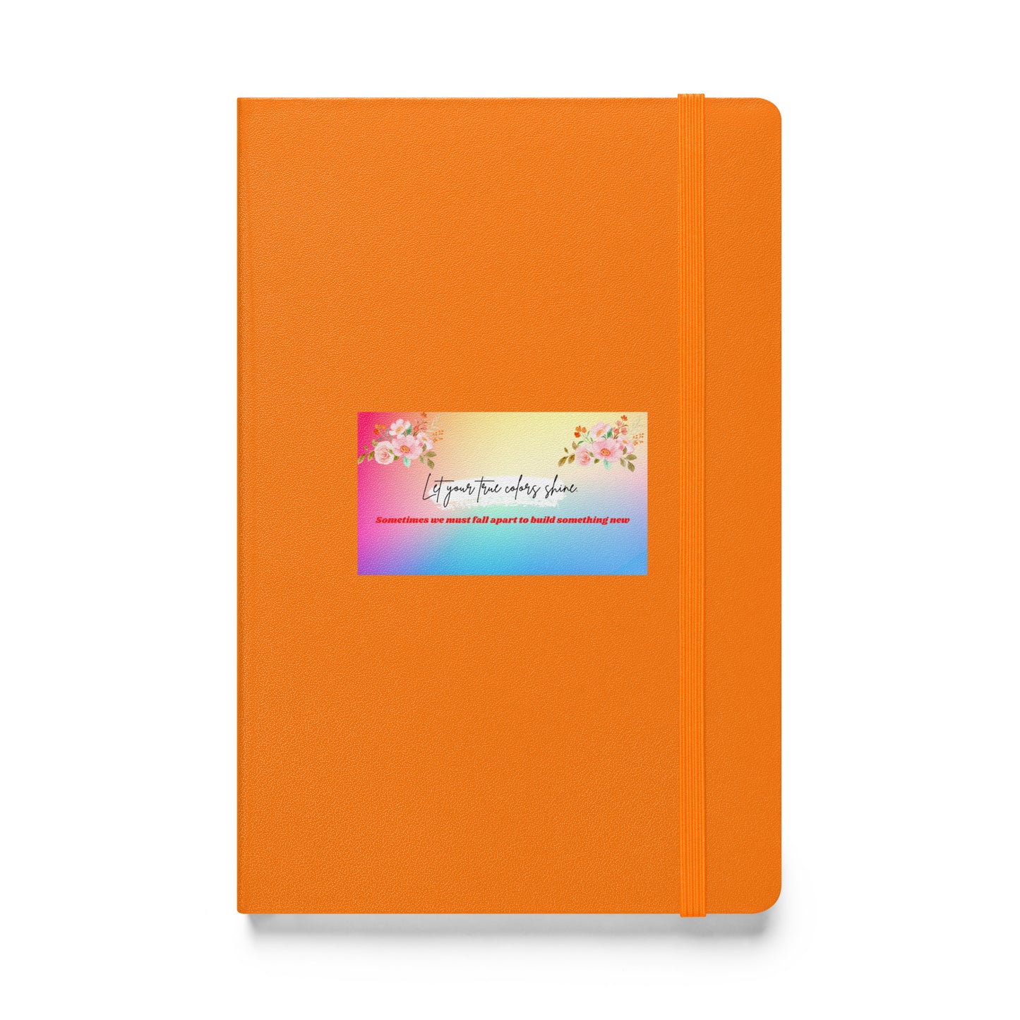 Hardcover bound notebook